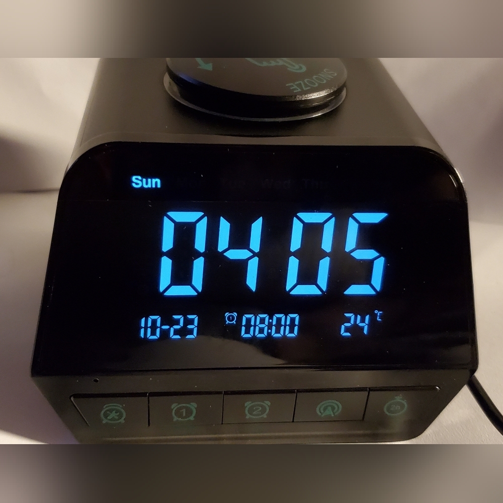Multi functional alarm clock